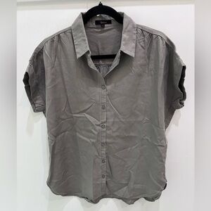Quince Gray Short Sleeve Shirt